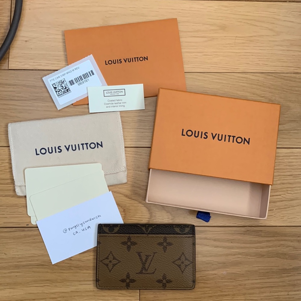 Louis Vuitton Reverse Monogram Cardholder